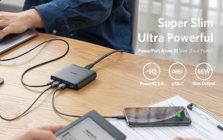 Csúcsminőségű a 65 wattos Anker PowerPort III Slim töltő 6