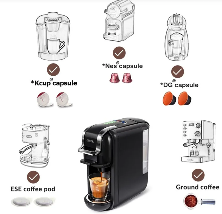 Ötféle módon készít kávét a HiBREW H2B kávéfőző 9