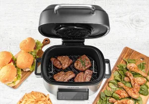 A Chefree air fryerrel grillezni is tudunk