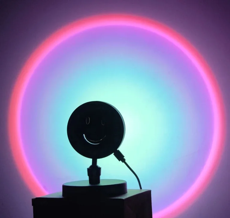 Az otthoni naplemente lámpa kellemes hangulatot teremt 6