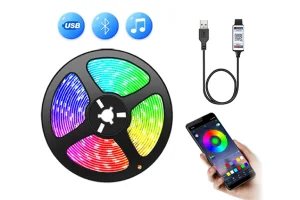 Aprópénzért vihető a Bluetooth-os LED szalag Aliexpressről