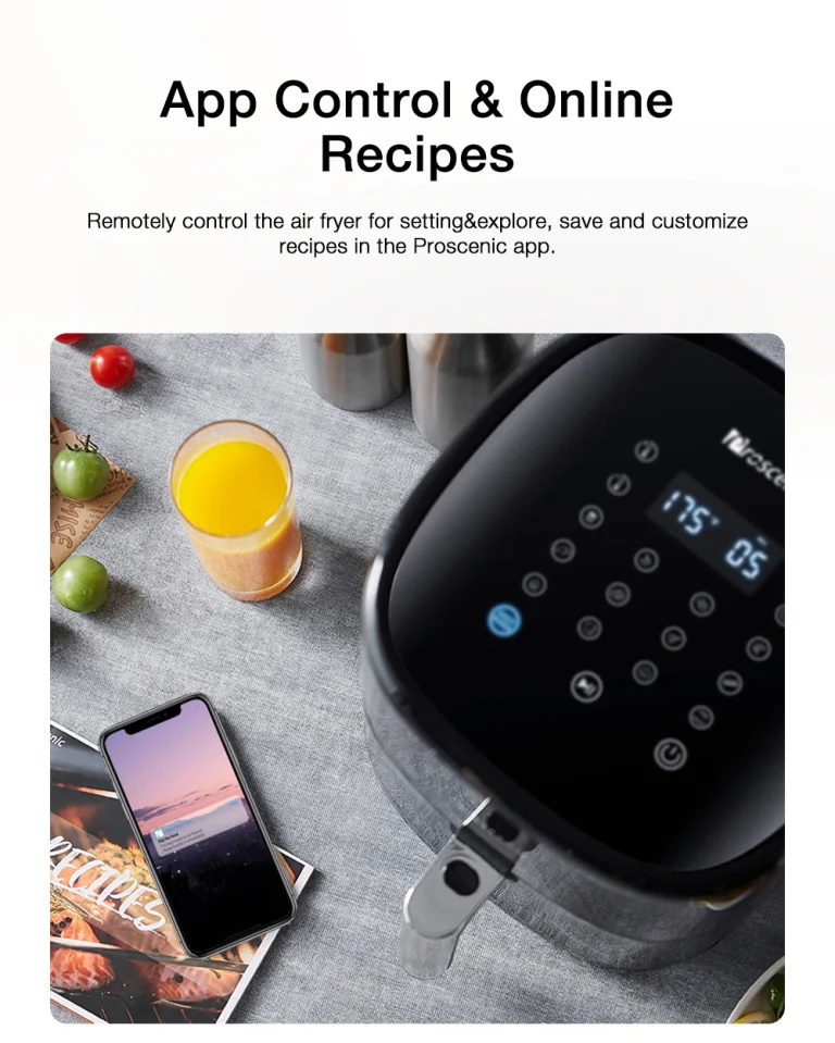 BlitzWolfi mélységekben az ára a Proscenic fritőzének 3