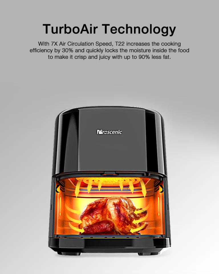 BlitzWolfi mélységekben az ára a Proscenic fritőzének 4