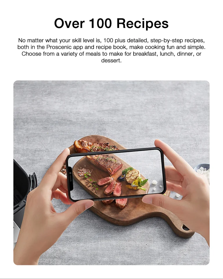 BlitzWolfi mélységekben az ára a Proscenic fritőzének 5