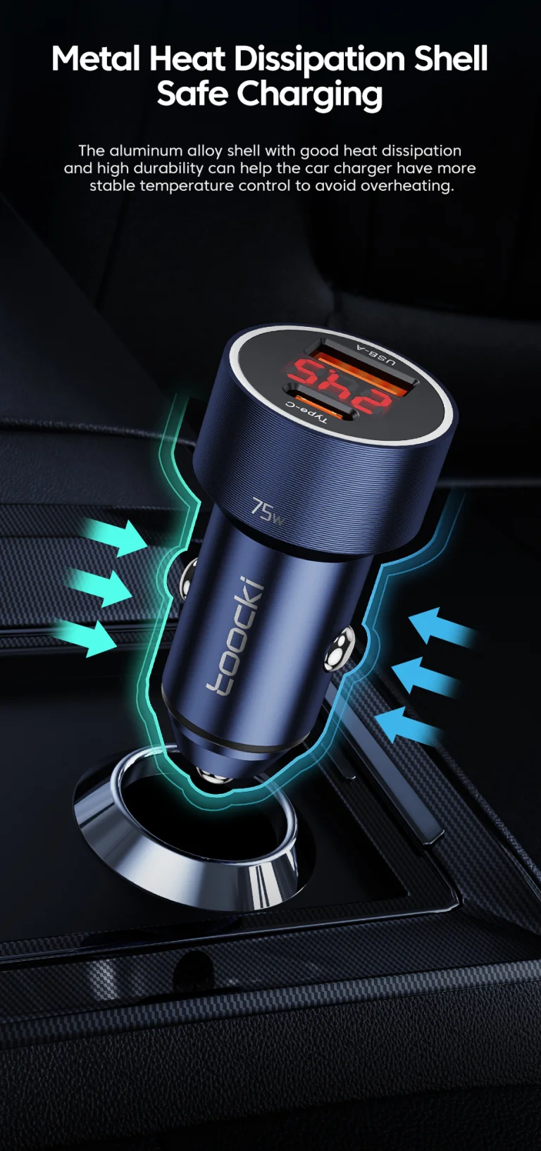 A Toocki 75 wattos autós töltője hihetetlen áron kapható 6