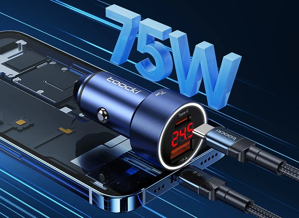 A Toocki 75 wattos autós töltője hihetetlen áron kapható 1