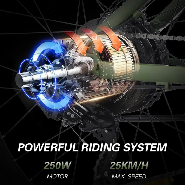 Meg fogtok döbbenni az elektromos Kaisda K1-V MTB árán 4