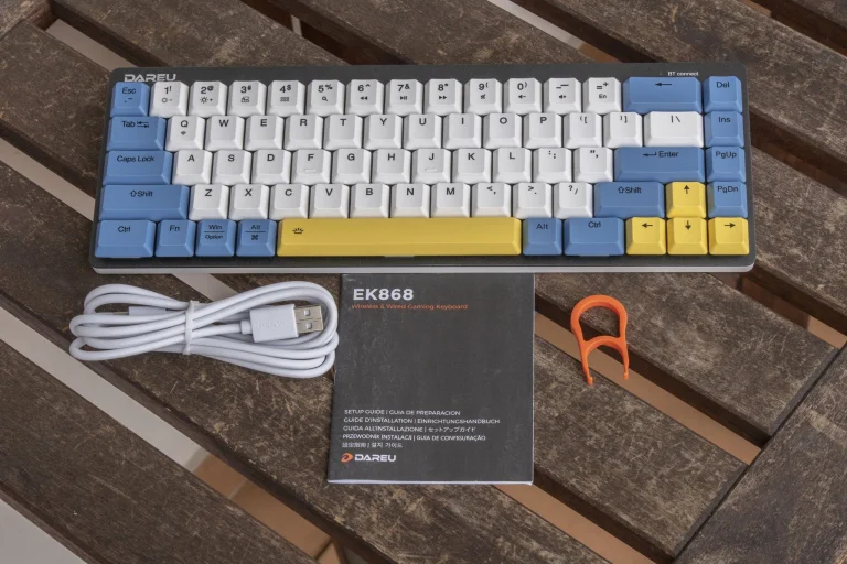 Dareu EK868 mechanikus billentyűzet teszt 4