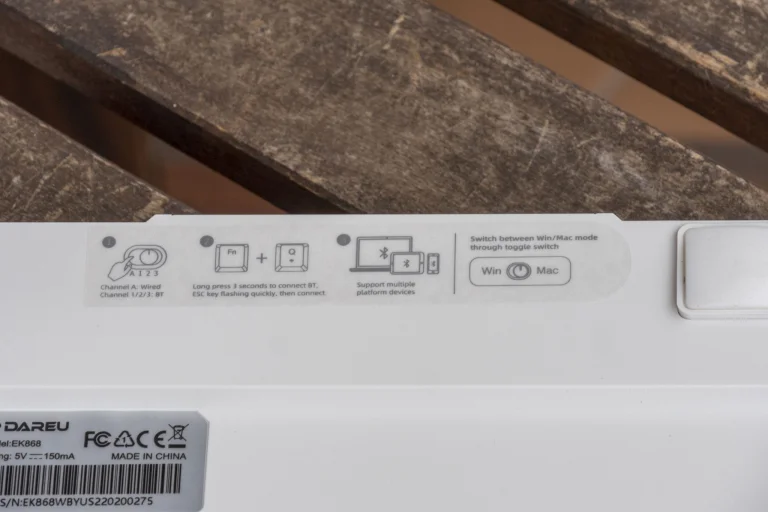 Dareu EK868 mechanikus billentyűzet teszt 8