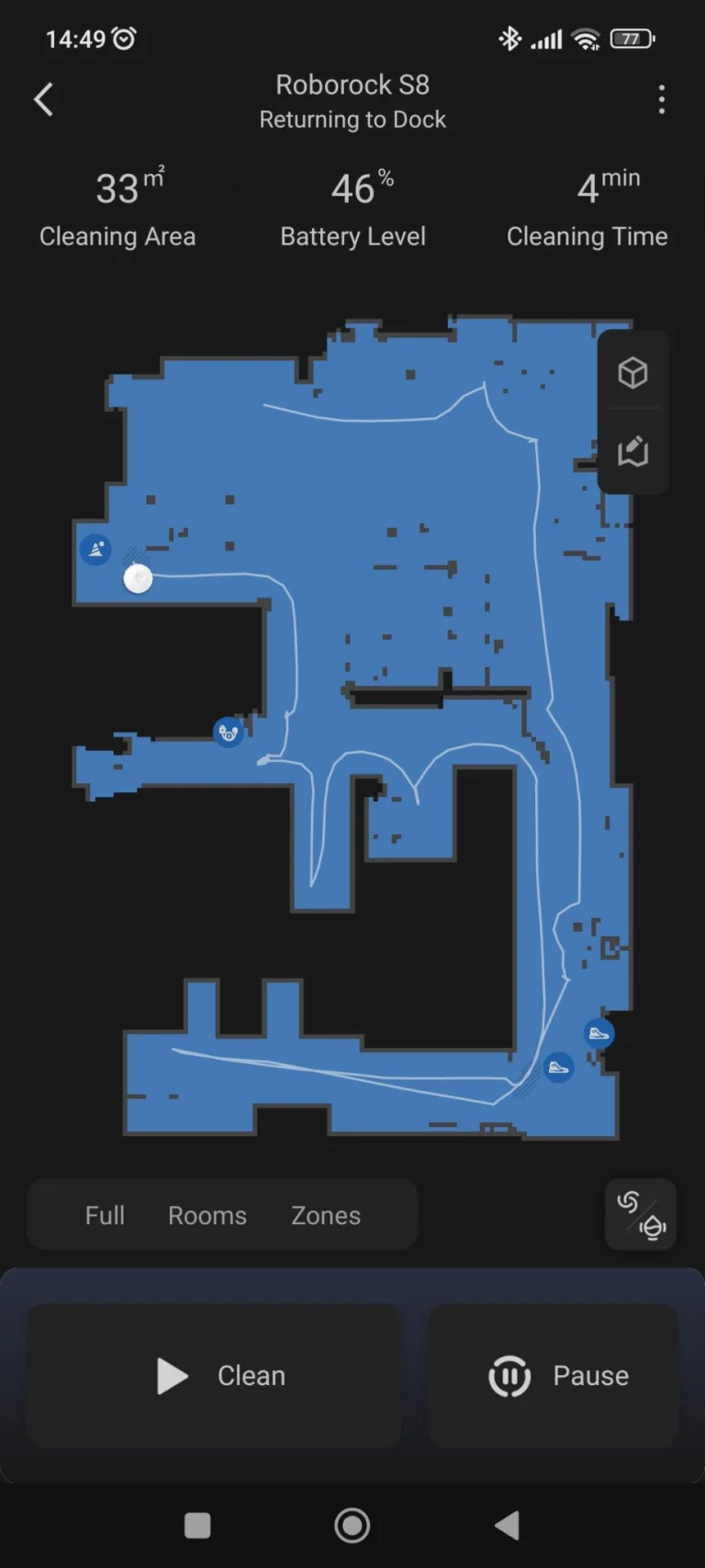 Roborock S8 robotporszívó teszt 29
