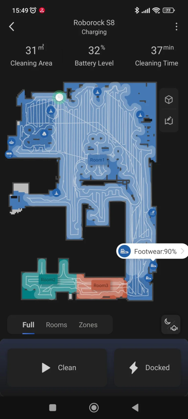 Roborock S8 robotporszívó teszt 43