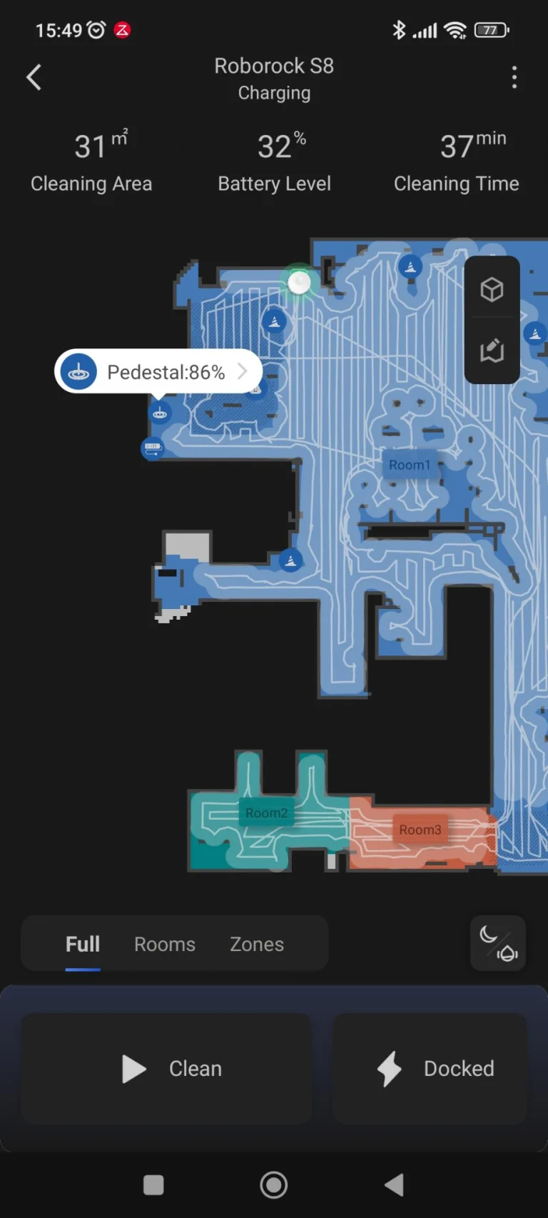 Roborock S8 robotporszívó teszt 44