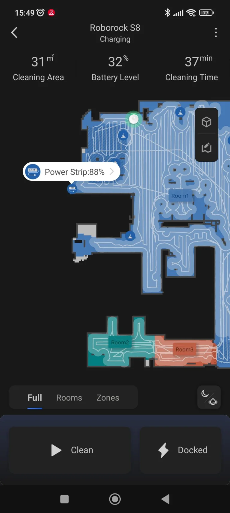 Roborock S8 robotporszívó teszt 45
