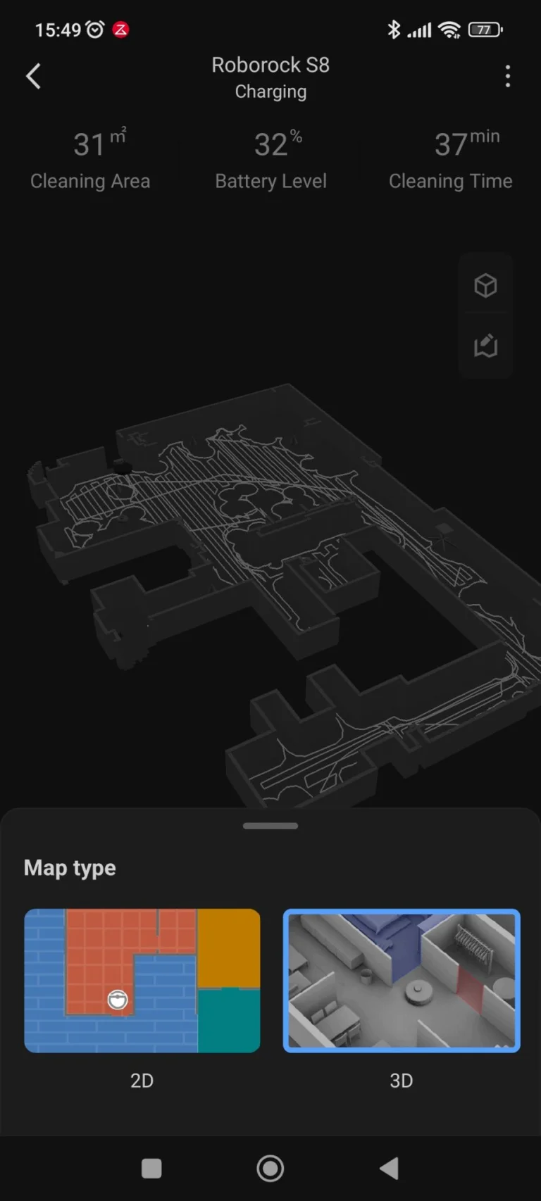 Roborock S8 robotporszívó teszt 46
