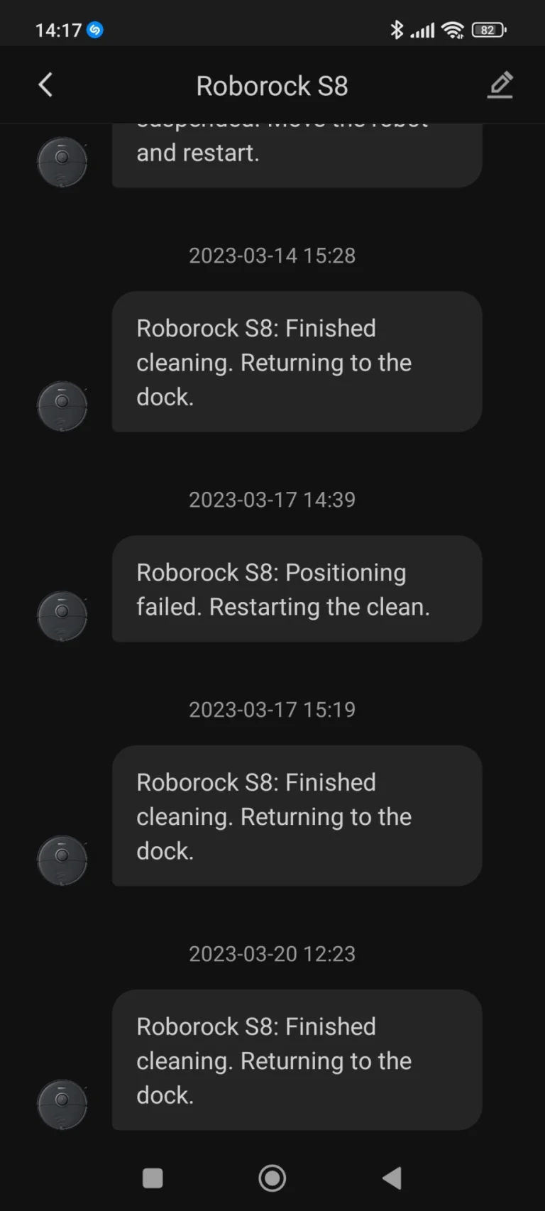 Roborock S8 robotporszívó teszt 64