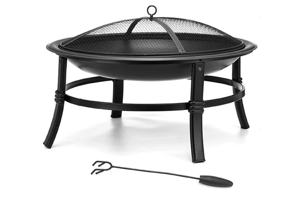 Egy tűzrakó, amivel a teraszon is lehet melegedni 1