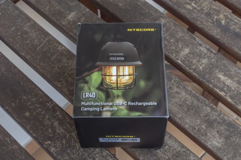 Nitecore LR40 kempinglámpa teszt 2