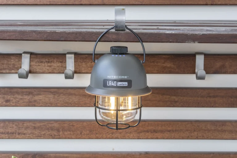 Nitecore LR40 kempinglámpa teszt 7