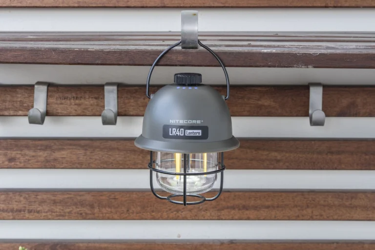 Nitecore LR40 kempinglámpa teszt 8