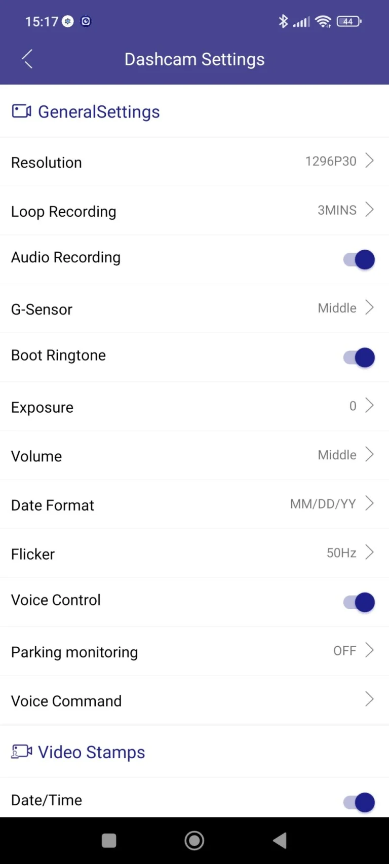 Cámara de salpicadero de coche AZDOME M300 11