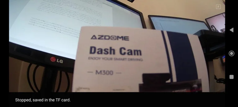 Cámara de salpicadero de coche AZDOME M300 15