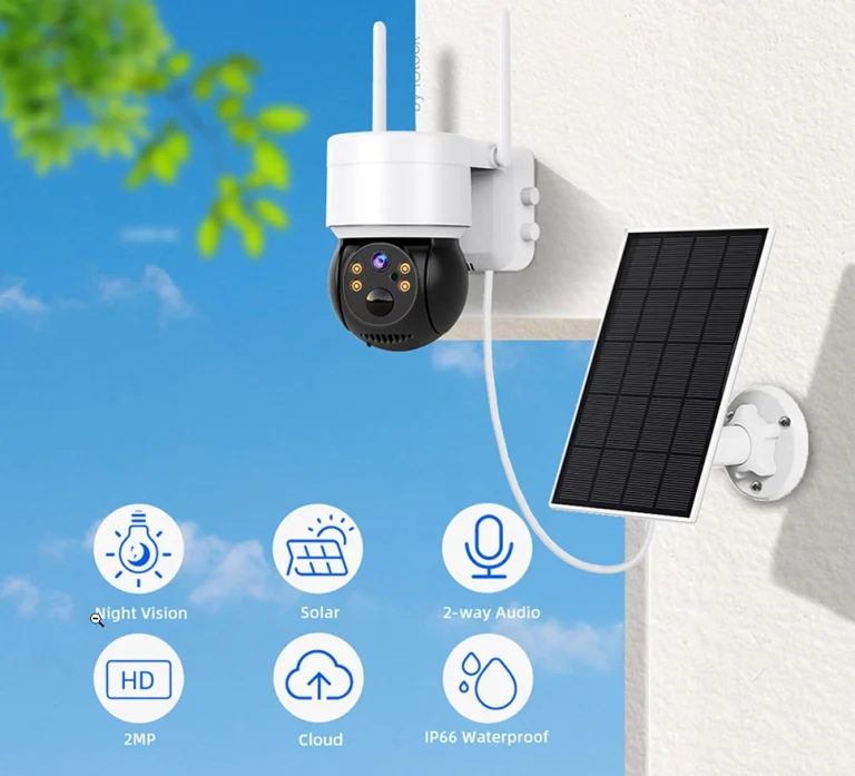 Akciósan vihető a napelemes Hiseeu kamera 3