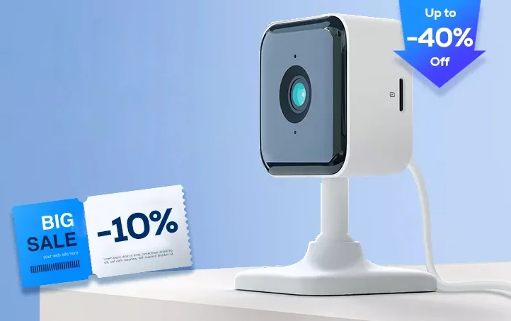 Nincs meg 5000 Ft a Teckin WiFi-s biztonsági kamerája 1