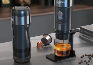 Bárhol legyünk, ezzel a géppel egy mozdulatra kész a kávé