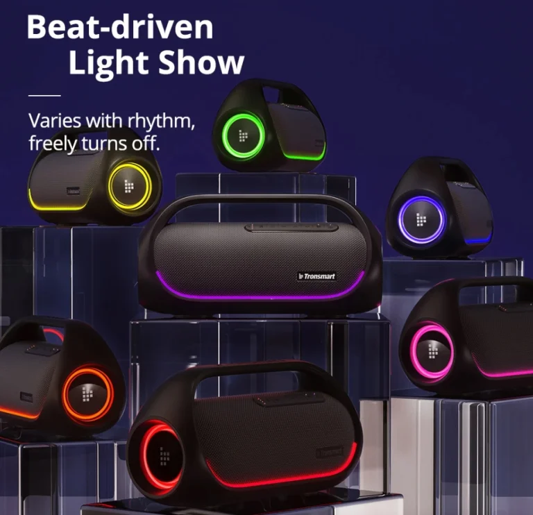 A Tronsmart Bang hangszóró 15 órányi bulit csinál 7