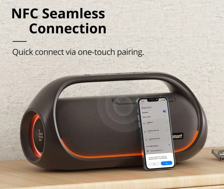 A Tronsmart Bang hangszóró 15 órányi bulit csinál 3