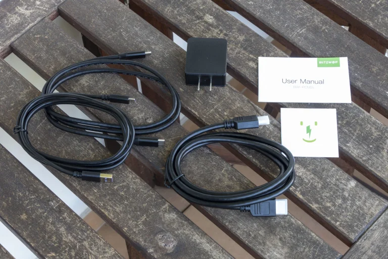 BlitzWolf BW-PCM2L hordozható monitor teszt 3