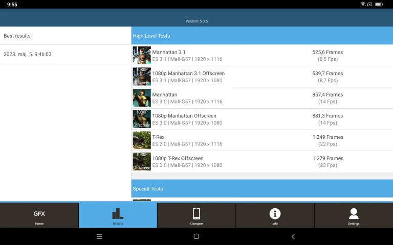 Prueba 15 de la tableta Blackview Tab 23 Pro