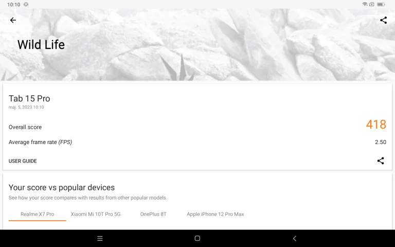 Prueba 15 de la tableta Blackview Tab 27 Pro