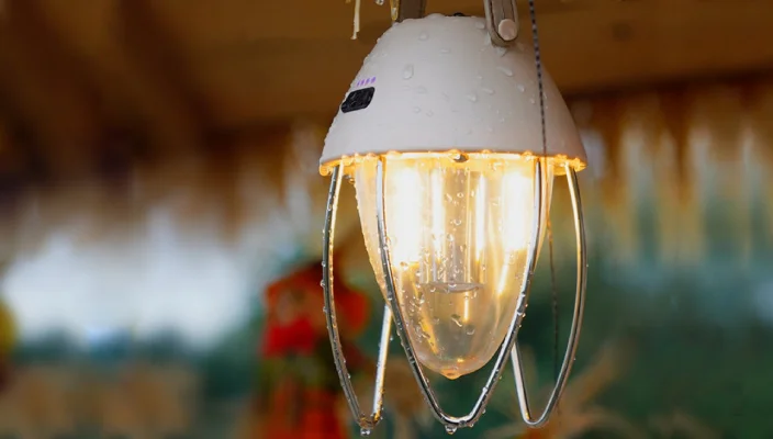 LED-es, tölthető kempinglámpa nagyon kedvező áron 1