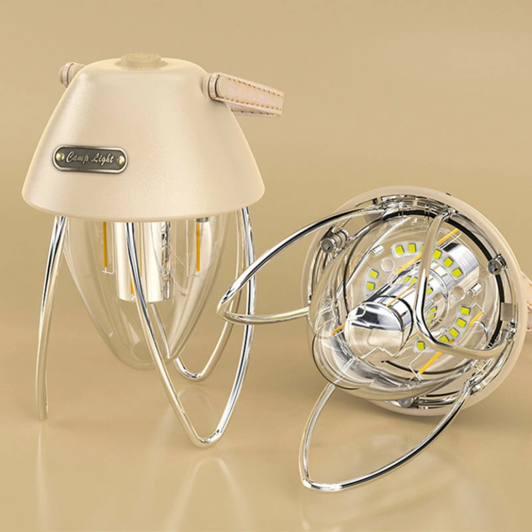 LED-es, tölthető kempinglámpa nagyon kedvező áron 5