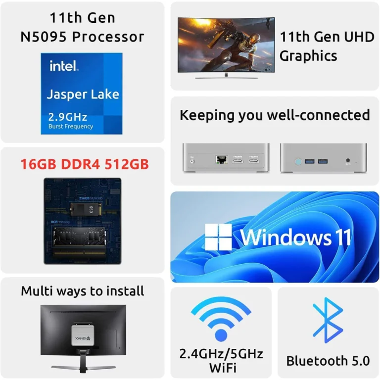 Bmax B3 miniatűr PC, ami a gyengék között tud erős lenni 8