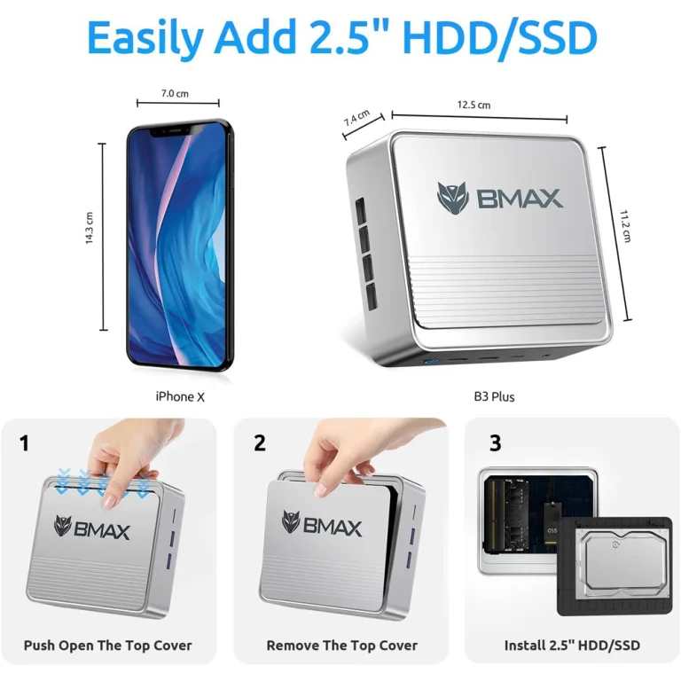 Bmax B3 miniatűr PC, ami a gyengék között tud erős lenni 11