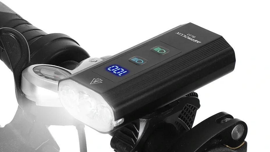 Nagy fényerejű, aksis kerékpár lámpa az Atroluxtól 1