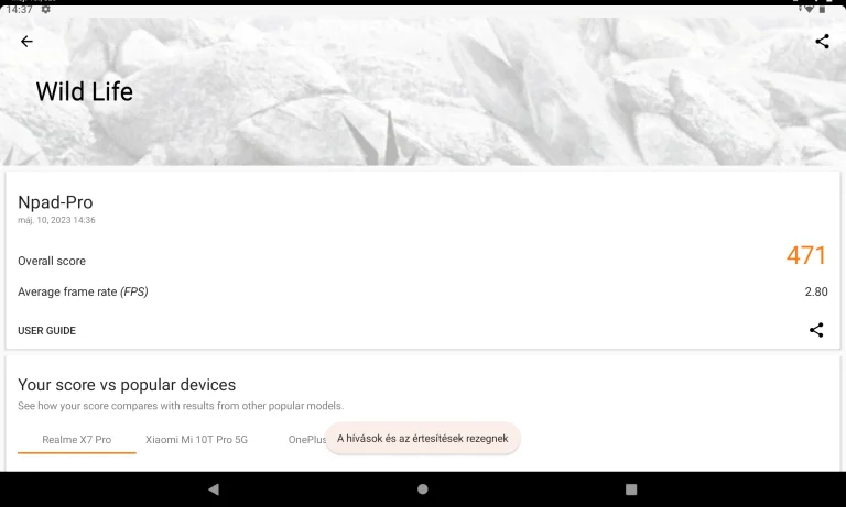 N-One Npad Pro tablet teszt 19
