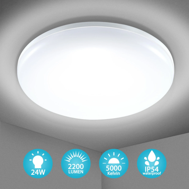 LED-es mennyezeti lámpa fillérekből 2