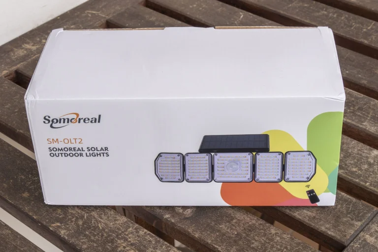 Somoreal SM-OLT2 napelemes kültéri lámpa teszt 2