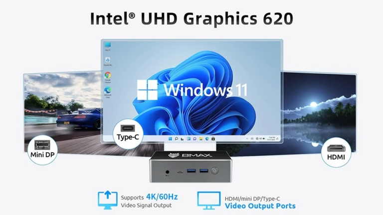 Bmax B5 Pro mini PC kelleti magát Geekbuyingon 9