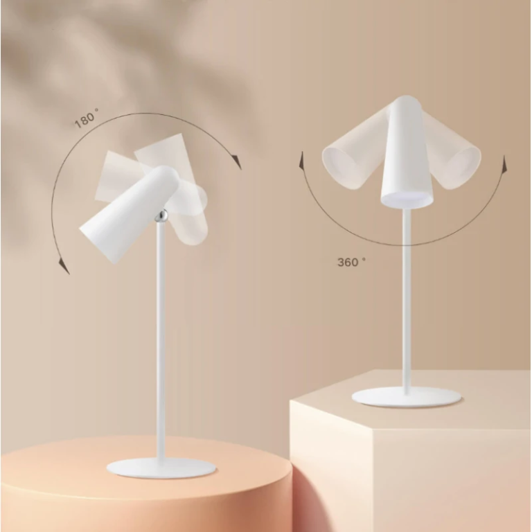 Akkumulátoros Xiaomi asztali lámpa, remek dizájnnal 8