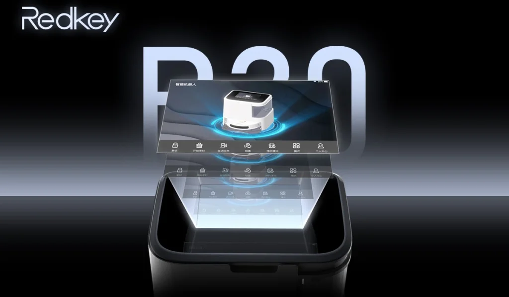 Érkezik a Redkey okos kijelzős robotporszívója 1