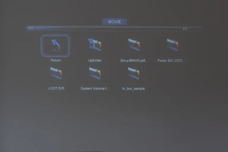 BlitzWolf BW-V3 projektor tesztje 14