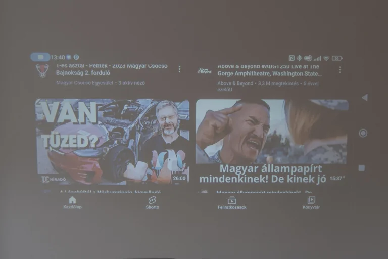 BlitzWolf BW-V3 projektor tesztje 19