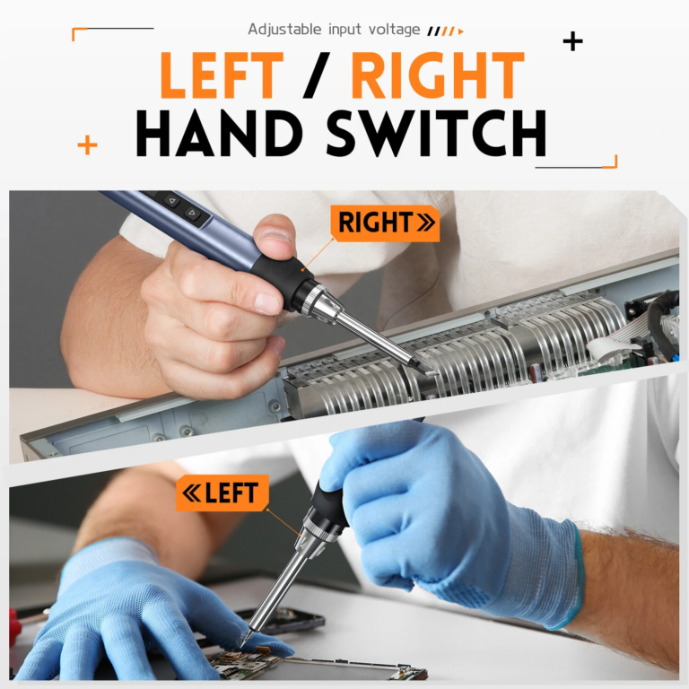 A Fnirsi hordozható pákával egyszerű a forrasztás 5