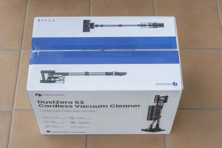 Proscenic DustZero S3 önürítő állóporszívó teszt 2