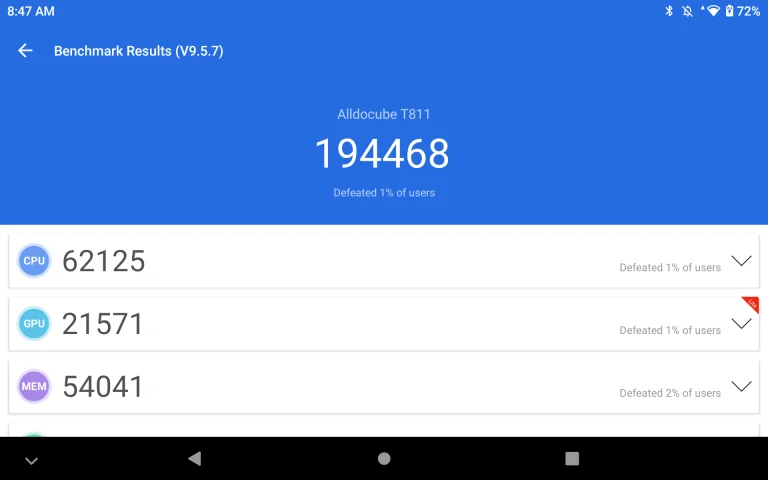 Alldocube iPlay 50 Mini tablet teszt 13