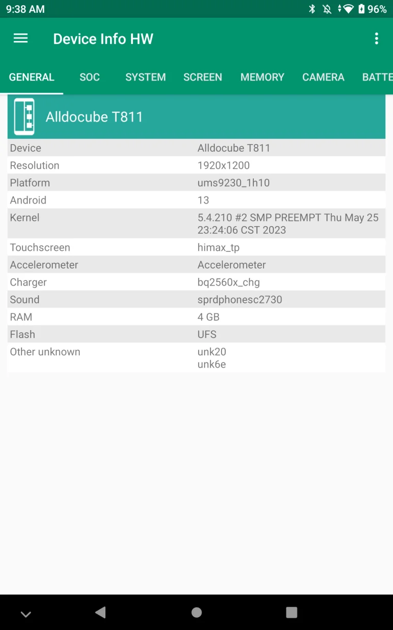 Alldocube iPlay 50 Mini tablet teszt 17